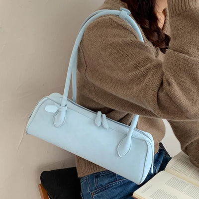 Adora Wildleder-Baguette-Tasche