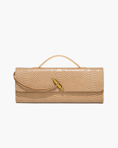 Bianca Kroko-Prägeleder-Tasche
