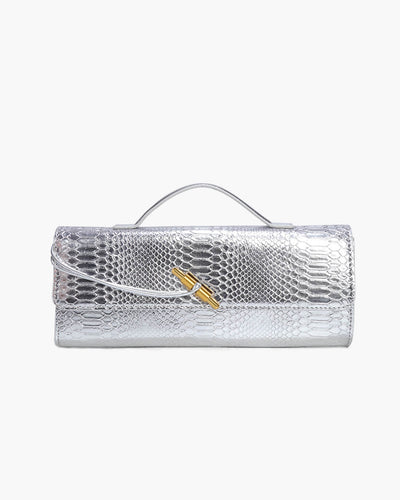 Bianca Kroko-Prägeleder-Tasche