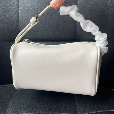 Bianca Kunstleder-Crossbody-Tasche