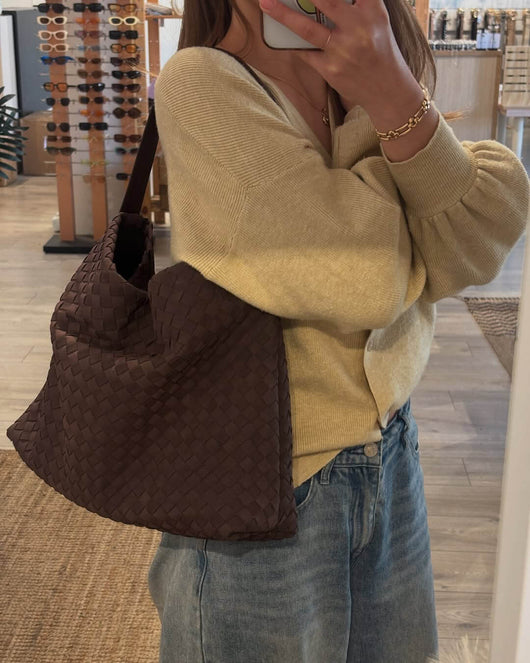 Chelsea Wildleder-Shopper-Tasche