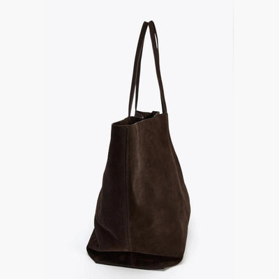 Cynthia Große Wildleder-Shopper-Tasche