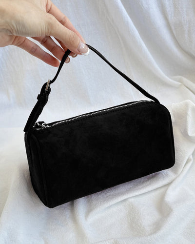Danika Wildleder Mini-Schultertasche