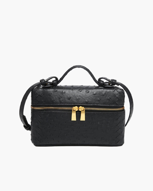 Delphine Leder-Box-Tasche