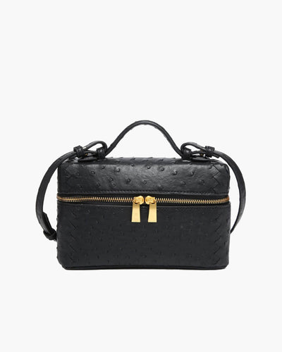 Delphine Leder-Box-Tasche