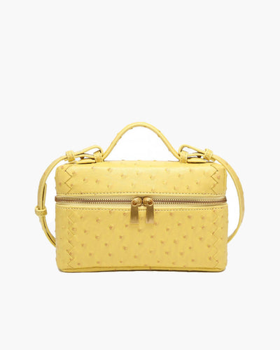 Delphine Leder-Box-Tasche