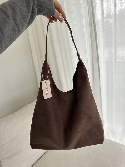 Jenna Wildleder-Tasche