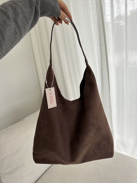 Jenna Wildleder-Tasche