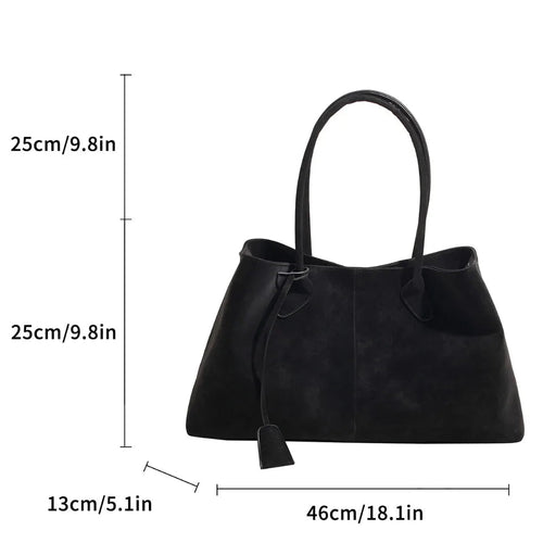 Joan Veganes Wildleder-Tasche