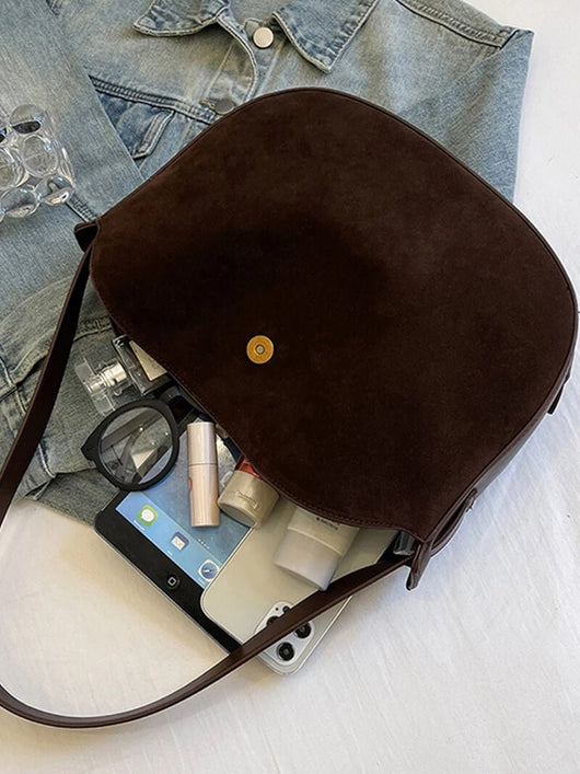Lily Kunstwildleder-Tasche