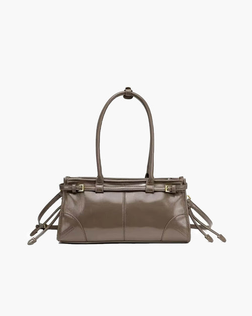 Luna Schultertasche mit Gürteldetail