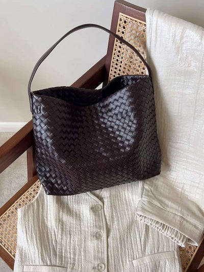 Margaret Geflochtene Shopper-Tasche