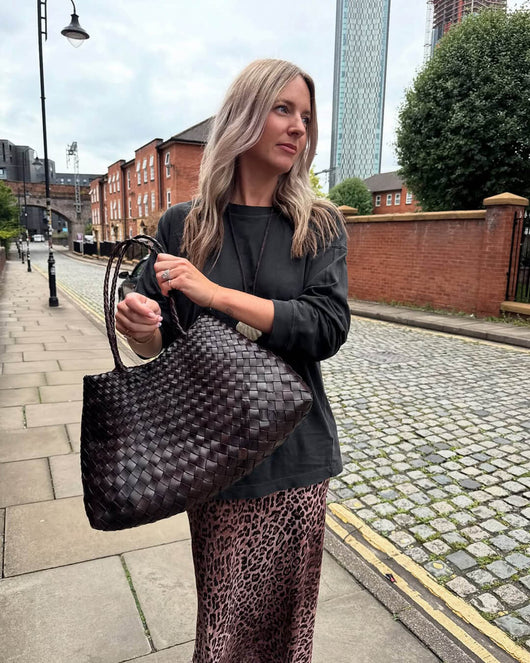 Marissa Geflochtene Tasche Medium