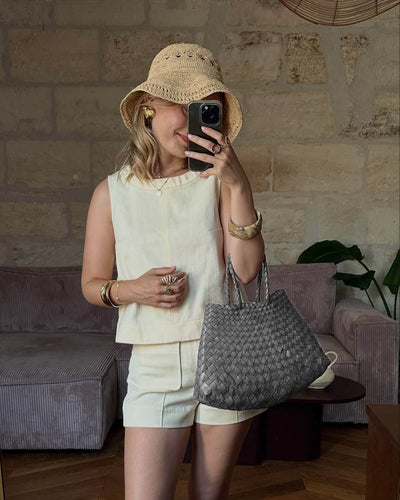 Marissa Geflochtene Tasche Medium