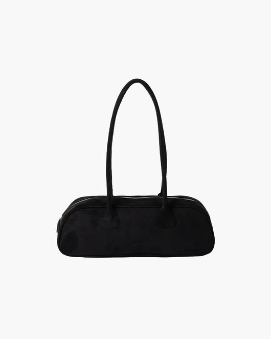 Pauleen Baguette Wildleder-Tasche
