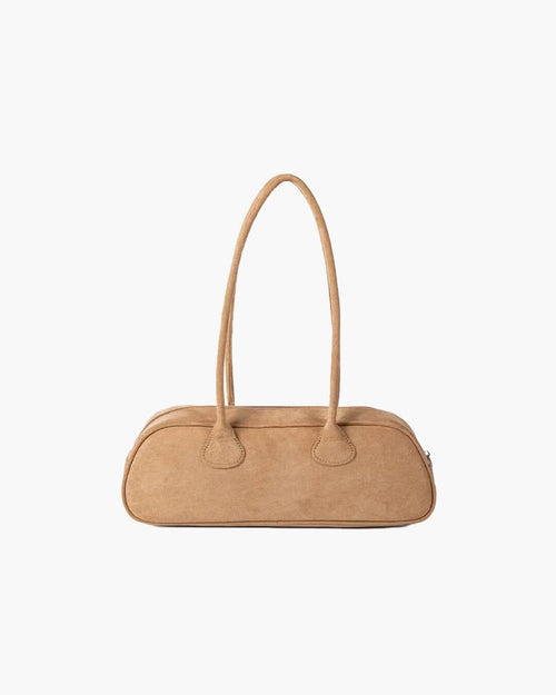 Pauleen Baguette Wildleder-Tasche