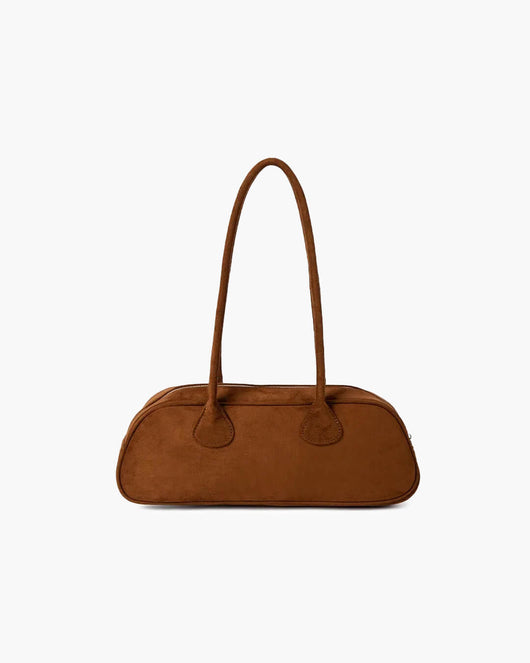 Pauleen Baguette Wildleder-Tasche