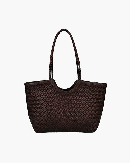 Rica Geflochtene Kunstleder-Tasche