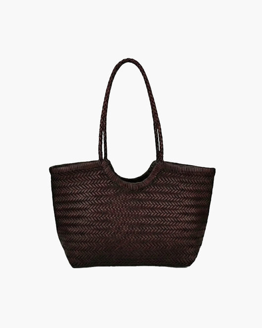Rica Geflochtene Kunstleder-Tasche