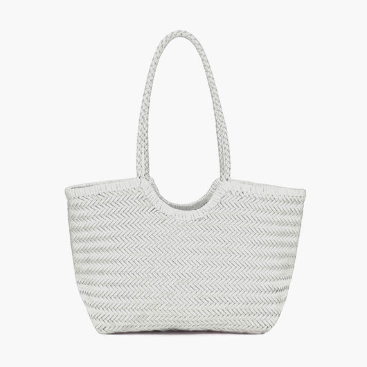 Rica Geflochtene Kunstleder-Tasche