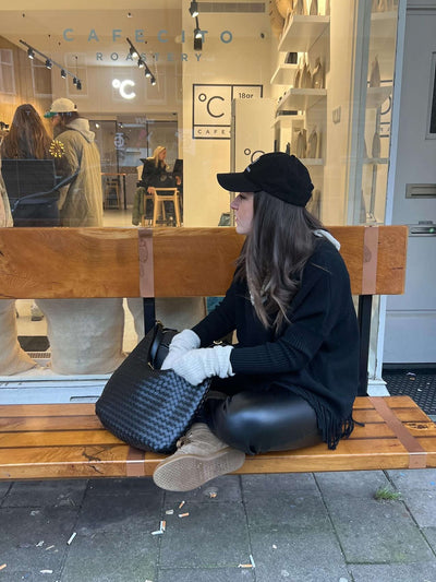 Scarlett Geflochtene Shopper-Tasche