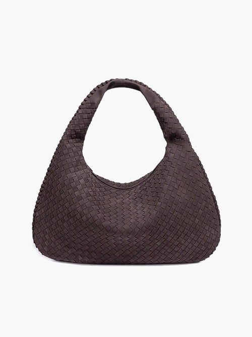 Wildleder Geflochtene Tasche XL