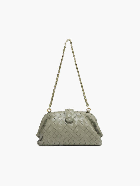 Tessa Geflochtene Clutch