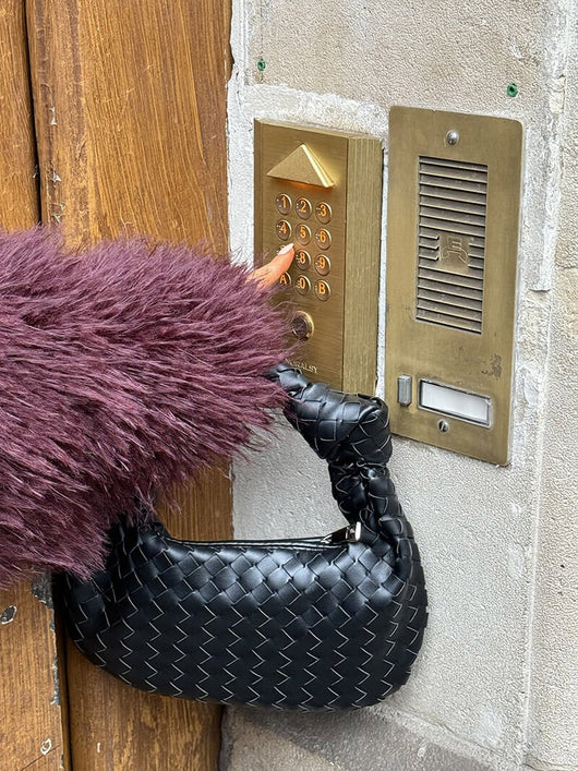Geflochtene Mini-Tasche